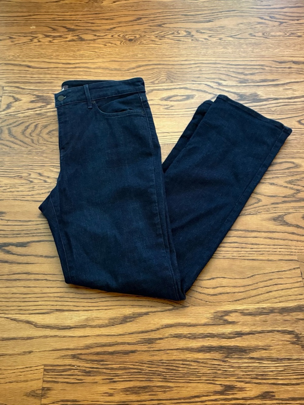 NYDJ Women's Straight Leg Jeans in Dark Indigo